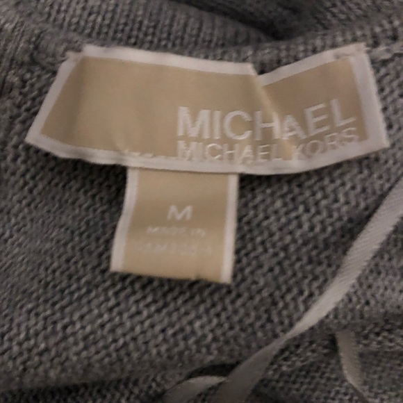 Michael Kors Gray Pullover Sweater - Picture 11 of 15